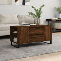 Thumbnail for Couchtisch Braun Eichen-Optik 102x44,5x50 cm Holzwerkstoff