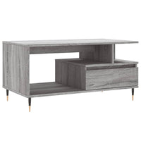 Thumbnail for Couchtisch Grau Sonoma 90x49x45 cm Holzwerkstoff