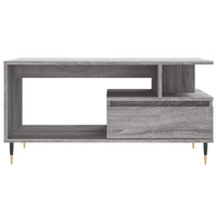 Thumbnail for Couchtisch Grau Sonoma 90x49x45 cm Holzwerkstoff