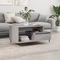 Thumbnail for Couchtisch Grau Sonoma 90x49x45 cm Holzwerkstoff