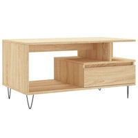 Thumbnail for Couchtisch Sonoma-Eiche 90x49x45 cm Holzwerkstoff