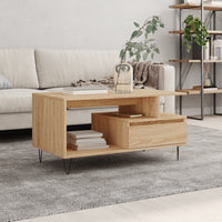 Thumbnail for Couchtisch Sonoma-Eiche 90x49x45 cm Holzwerkstoff
