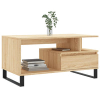 Thumbnail for Couchtisch Sonoma-Eiche 90x49x45 cm Holzwerkstoff