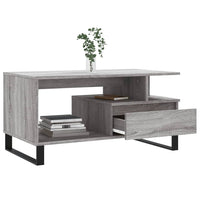 Thumbnail for Couchtisch Grau Sonoma 90x49x45 cm Holzwerkstoff
