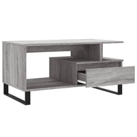 Thumbnail for Couchtisch Grau Sonoma 90x49x45 cm Holzwerkstoff