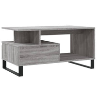 Thumbnail for Couchtisch Grau Sonoma 90x49x45 cm Holzwerkstoff