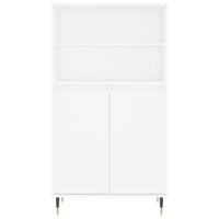 Thumbnail for Highboard Weiß 60x36x110 cm Holzwerkstoff