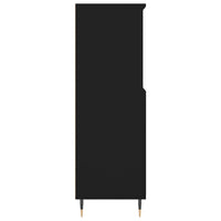 Thumbnail for Highboard Schwarz 60x36x110 cm Holzwerkstoff