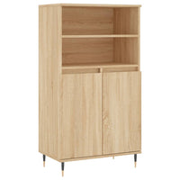 Thumbnail for Highboard Sonoma-Eiche 60x36x110 cm Holzwerkstoff