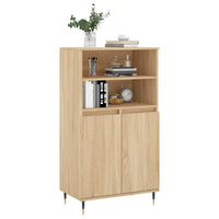 Thumbnail for Highboard Sonoma-Eiche 60x36x110 cm Holzwerkstoff