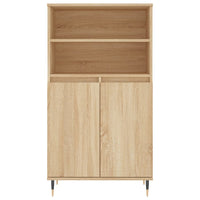Thumbnail for Highboard Sonoma-Eiche 60x36x110 cm Holzwerkstoff