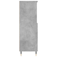 Thumbnail for Highboard Betongrau 60x36x110 cm Holzwerkstoff