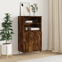 Thumbnail for Highboard Räuchereiche 60x36x110 cm Holzwerkstoff