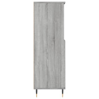 Thumbnail for Highboard Grau Sonoma 60x36x110 cm Holzwerkstoff