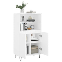 Thumbnail for Highboard Weiß 60x36x110 cm Holzwerkstoff