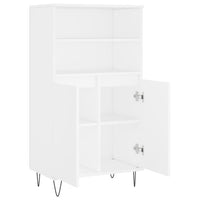 Thumbnail for Highboard Weiß 60x36x110 cm Holzwerkstoff