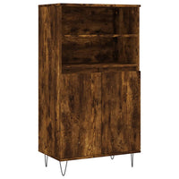 Thumbnail for Highboard Räuchereiche 60x36x110 cm Holzwerkstoff
