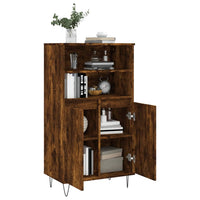 Thumbnail for Highboard Räuchereiche 60x36x110 cm Holzwerkstoff