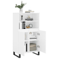 Thumbnail for Highboard Weiß 60x36x110 cm Holzwerkstoff