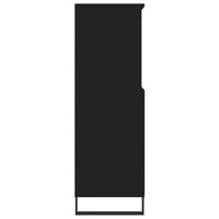 Thumbnail for Highboard Schwarz 60x36x110 cm Holzwerkstoff