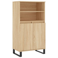 Thumbnail for Highboard Sonoma-Eiche 60x36x110 cm Holzwerkstoff