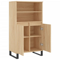 Thumbnail for Highboard Sonoma-Eiche 60x36x110 cm Holzwerkstoff
