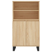 Thumbnail for Highboard Sonoma-Eiche 60x36x110 cm Holzwerkstoff