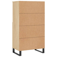 Thumbnail for Highboard Sonoma-Eiche 60x36x110 cm Holzwerkstoff
