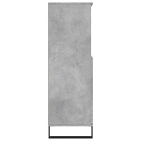 Thumbnail for Highboard Betongrau 60x36x110 cm Holzwerkstoff