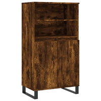 Thumbnail for Highboard Räuchereiche 60x36x110 cm Holzwerkstoff