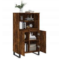 Thumbnail for Highboard Räuchereiche 60x36x110 cm Holzwerkstoff