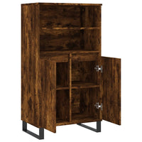 Thumbnail for Highboard Räuchereiche 60x36x110 cm Holzwerkstoff
