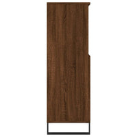 Thumbnail for Highboard Braun Eichen-Optik 60x36x110 cm Holzwerkstoff