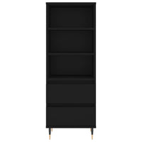 Thumbnail for Highboard Schwarz 40x36x110 cm Holzwerkstoff