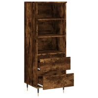 Thumbnail for Highboard Räuchereiche 40x36x110 cm Holzwerkstoff
