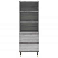 Thumbnail for Highboard Grau Sonoma 40x36x110 cm Holzwerkstoff