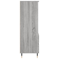 Thumbnail for Highboard Grau Sonoma 40x36x110 cm Holzwerkstoff