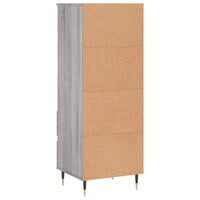 Thumbnail for Highboard Grau Sonoma 40x36x110 cm Holzwerkstoff