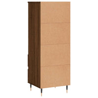 Thumbnail for Highboard Braun Eichen-Optik 40x36x110 cm Holzwerkstoff