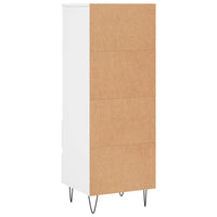 Thumbnail for Highboard Weiß 40x36x110 cm Holzwerkstoff