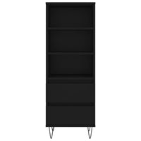 Thumbnail for Highboard Schwarz 40x36x110 cm Holzwerkstoff
