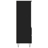 Thumbnail for Highboard Schwarz 40x36x110 cm Holzwerkstoff