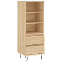 Thumbnail for Highboard Sonoma-Eiche 40x36x110 cm Holzwerkstoff
