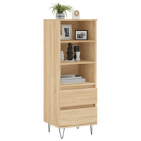 Thumbnail for Highboard Sonoma-Eiche 40x36x110 cm Holzwerkstoff