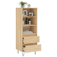 Thumbnail for Highboard Sonoma-Eiche 40x36x110 cm Holzwerkstoff