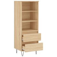 Thumbnail for Highboard Sonoma-Eiche 40x36x110 cm Holzwerkstoff