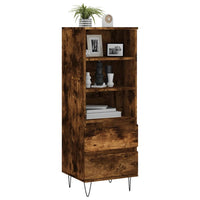 Thumbnail for Highboard Räuchereiche 40x36x110 cm Holzwerkstoff