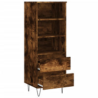 Thumbnail for Highboard Räuchereiche 40x36x110 cm Holzwerkstoff