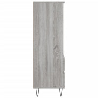 Thumbnail for Highboard Grau Sonoma 40x36x110 cm Holzwerkstoff