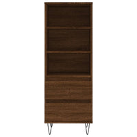 Thumbnail for Highboard Braun Eichen-Optik 40x36x110 cm Holzwerkstoff